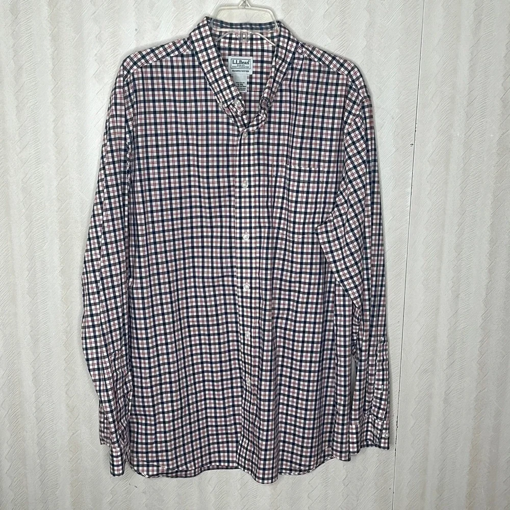 ❤️ 🆕 LL BEAN Button Down Shirt Size XL